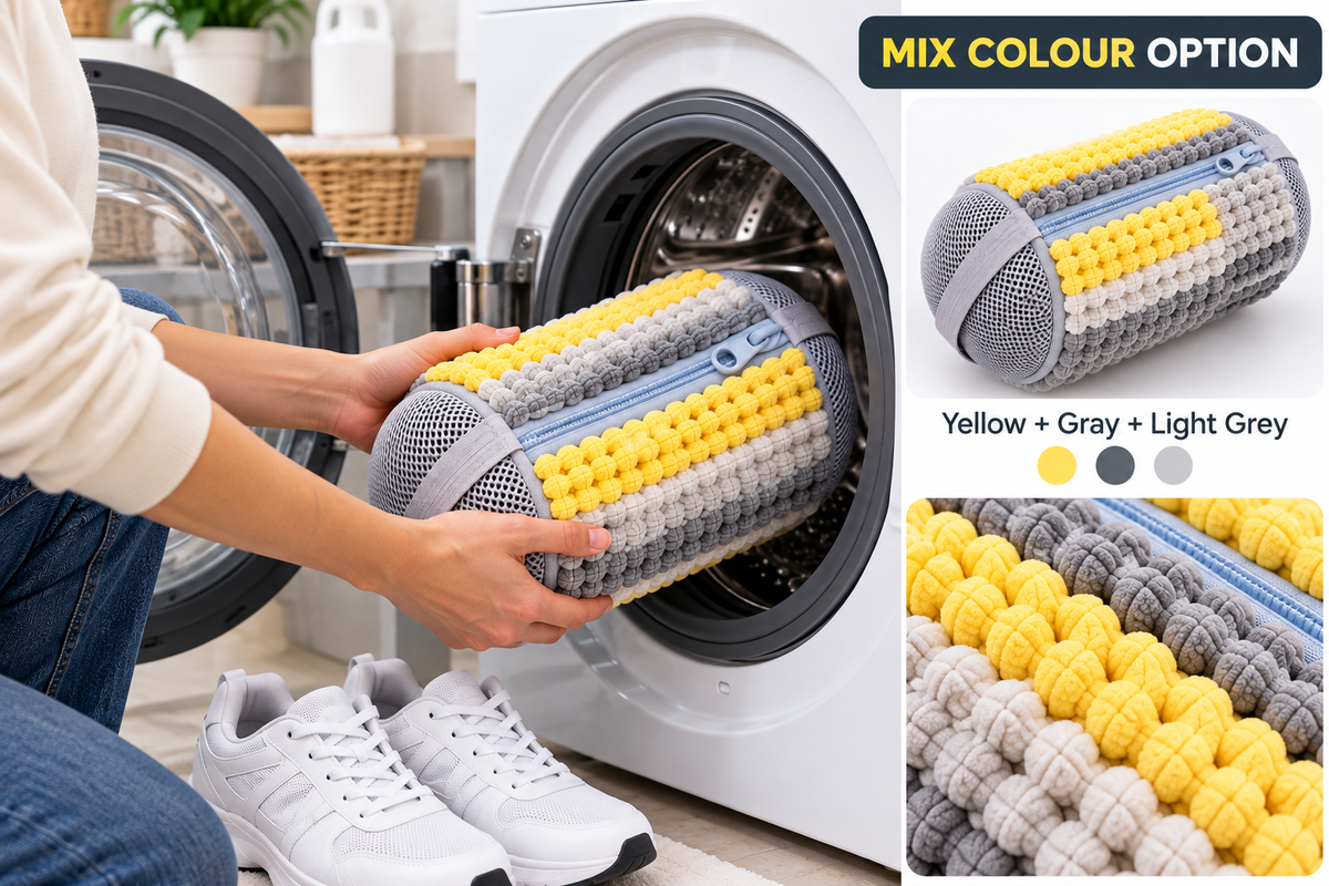 Shoe Washing Machine Bag – Reusable Sneaker Laundry Protector