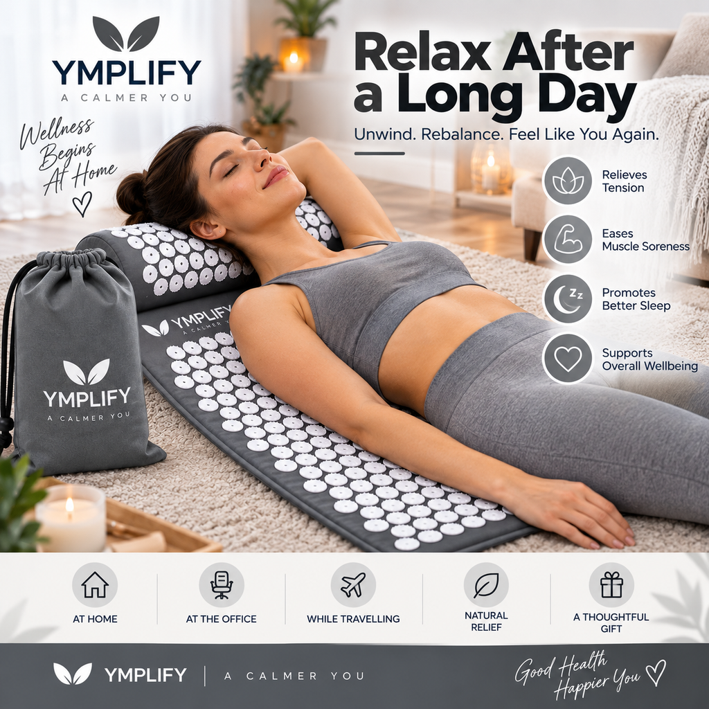 Acupressure Mat & Pillow Set – Relaxation Massage Mat