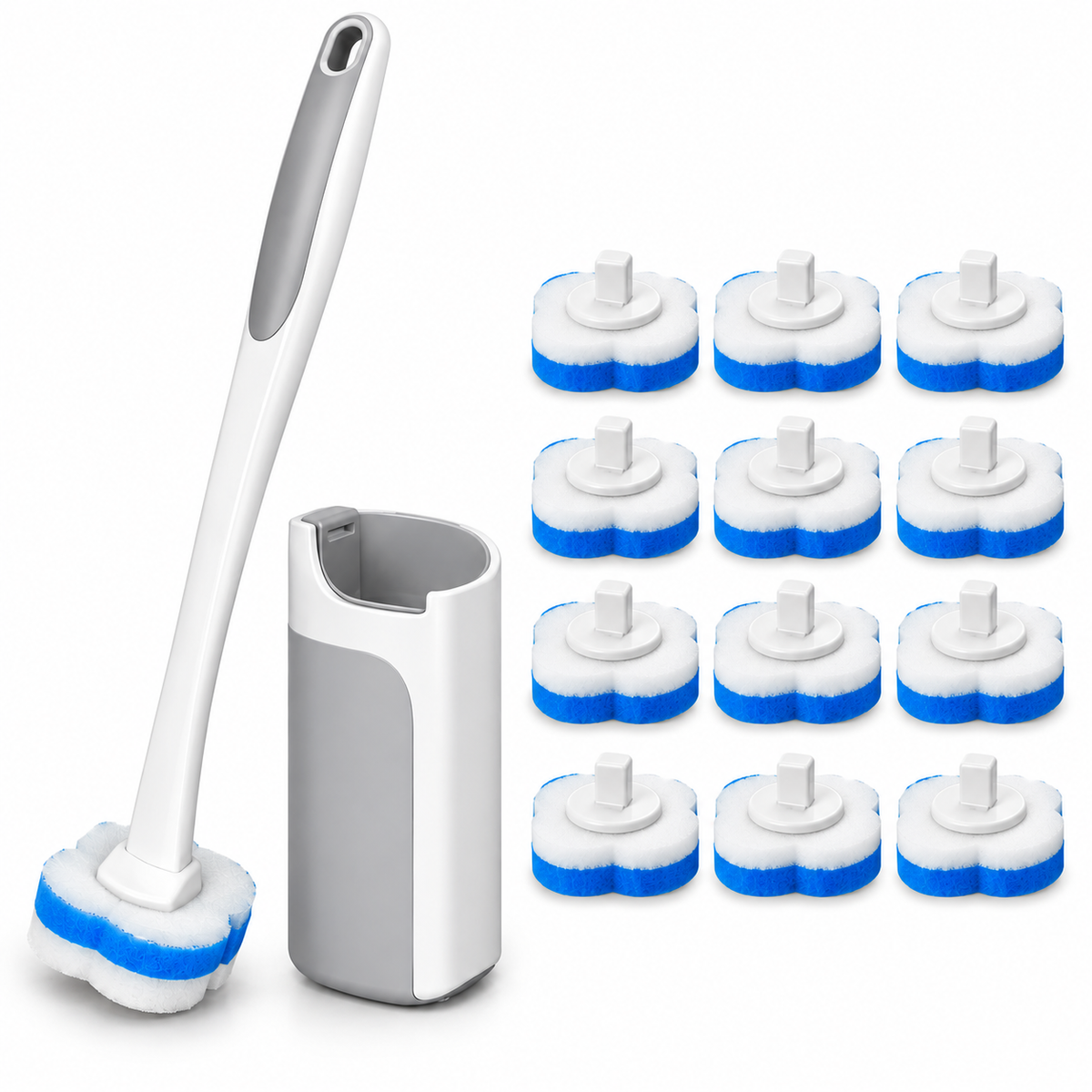 Disposable Toilet Wand – Replaceable Heads