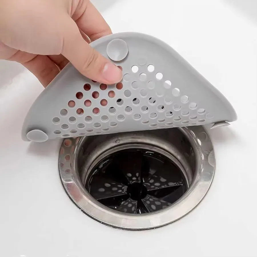 Silicone Shower Drain Hair Catcher – Reusable Anti-Clog Filter